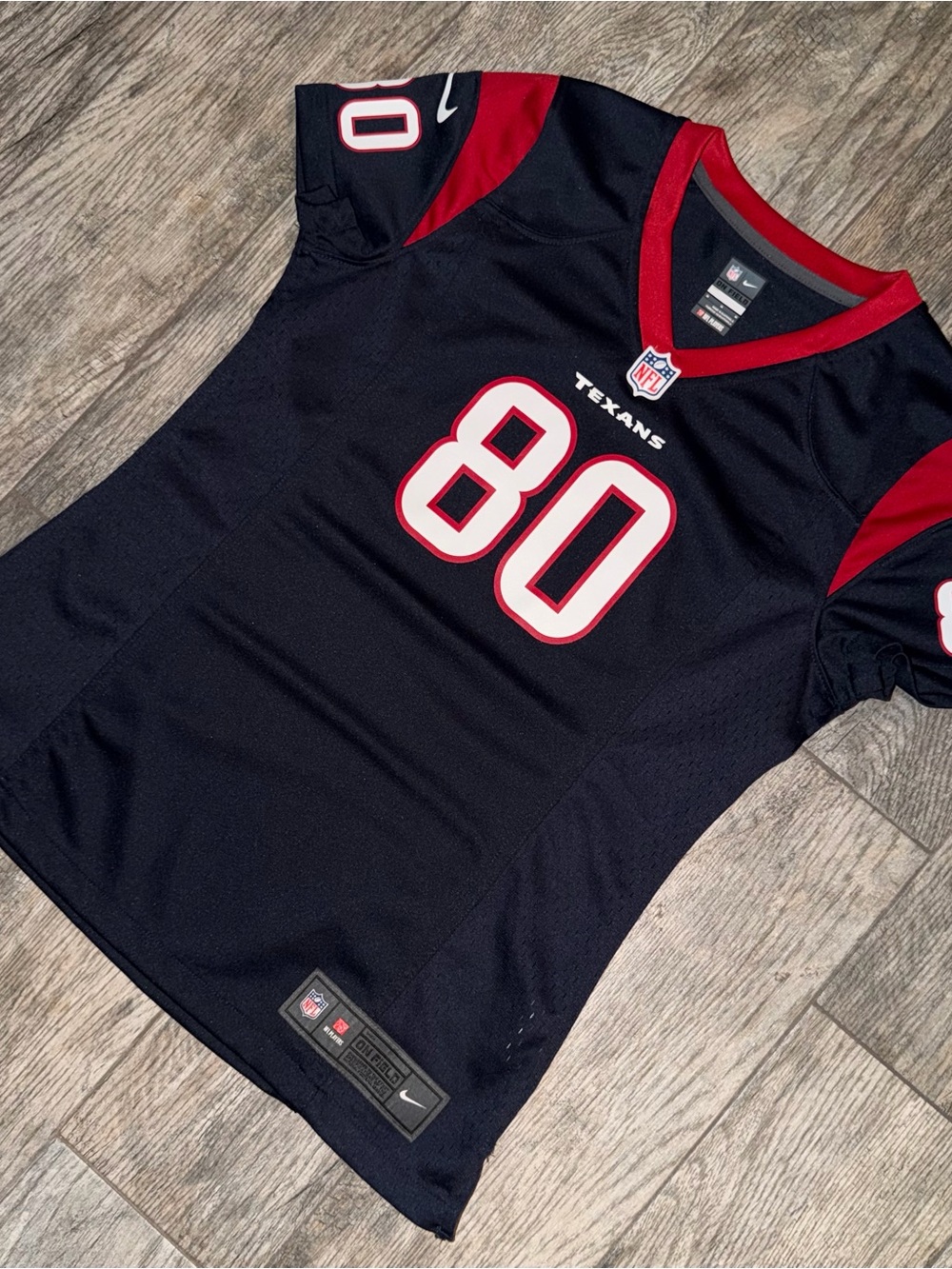 Nike Houston Texans Andre Johnson #80 Jersey Womens M